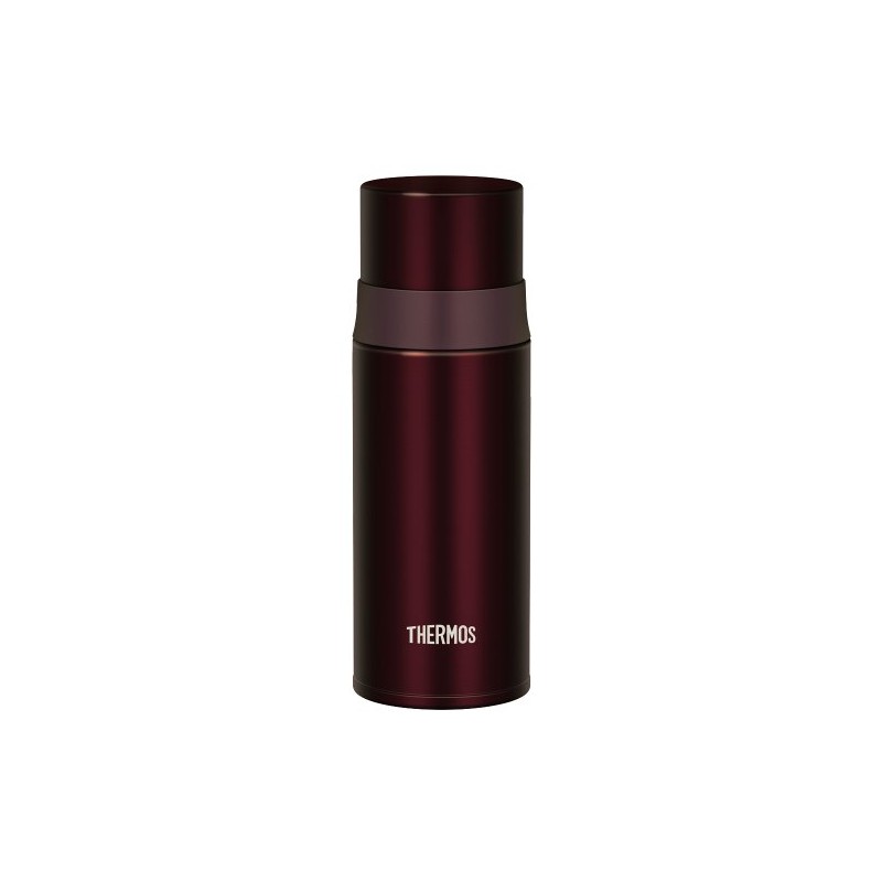 Thermos Flask Stainless Slim Bottle 0.35L Brown FFM-350 BW