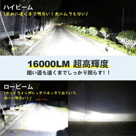 【New Road Transport Vehicle Act Compliant】Perrace H4 LED Headlight, Road Transport Vehicle Act Compliant, H4 LED Headlight, Hi/Lo Switching, H4 LED 6500K, 12V/24V Vehicle Compatible, 31W High Power