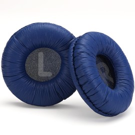 PESLNG Replacement Ear Pads Compatible with JBL Tune520BT/Tune510BT/T500BT/T450BT/Tune660NC/JBL JR300BT/JR300/JR310BT/JR310 (Folding Protein Leather - Blue)