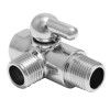 Zoe Industries Chrome Dual Shower Head Diverter - Run two