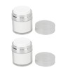 2pcs 50ml Cream Jar Refillable Empty Acrylic Vacuum Makeup Jar