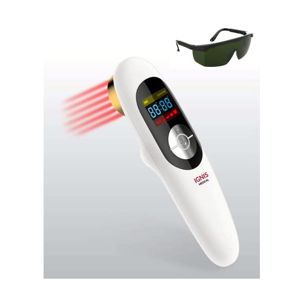 Versa Cure LITE Laser Therapy Device - 2022 Model for Pain Relief: Knee, Shoulder, Back, Joint & Muscle Pain Therapy
