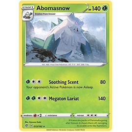 Abomasnow - 013/192 - Rare - Reverse Holo