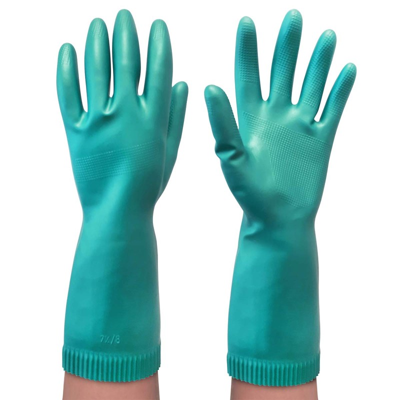 Spontex wash-ups, dishwashing gloves with anti-slip profile, optimal crockery control,
