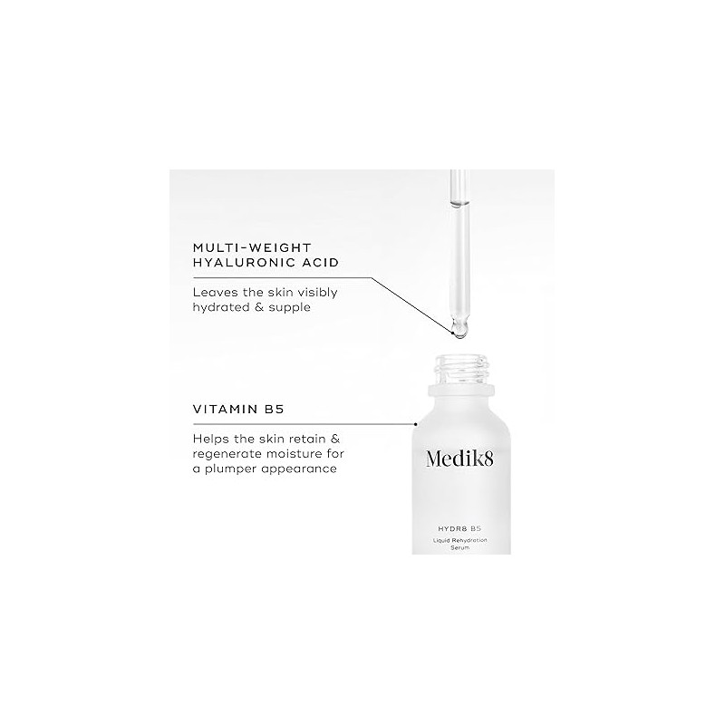 Medik8 Hydr8 B5 - Liquid Rehydration Serum With Hyaluronic Acid