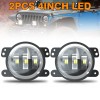 SHENKENUO For 1994-2009 Dodge Ram 2500 2PCS Bumper Led Fog