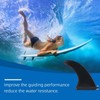 Removable Surfboard Fin, SUP Longboard Fin with Fin Screws, Surfboard