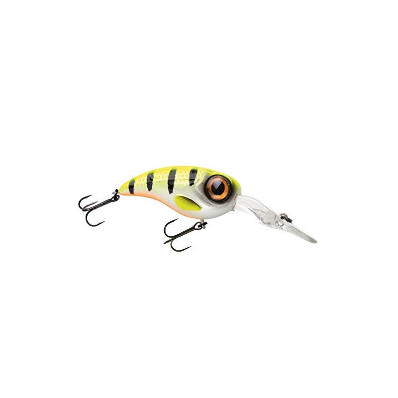 Spro Fat Iris 40 DR Wobbler Hot Perch 4 cm