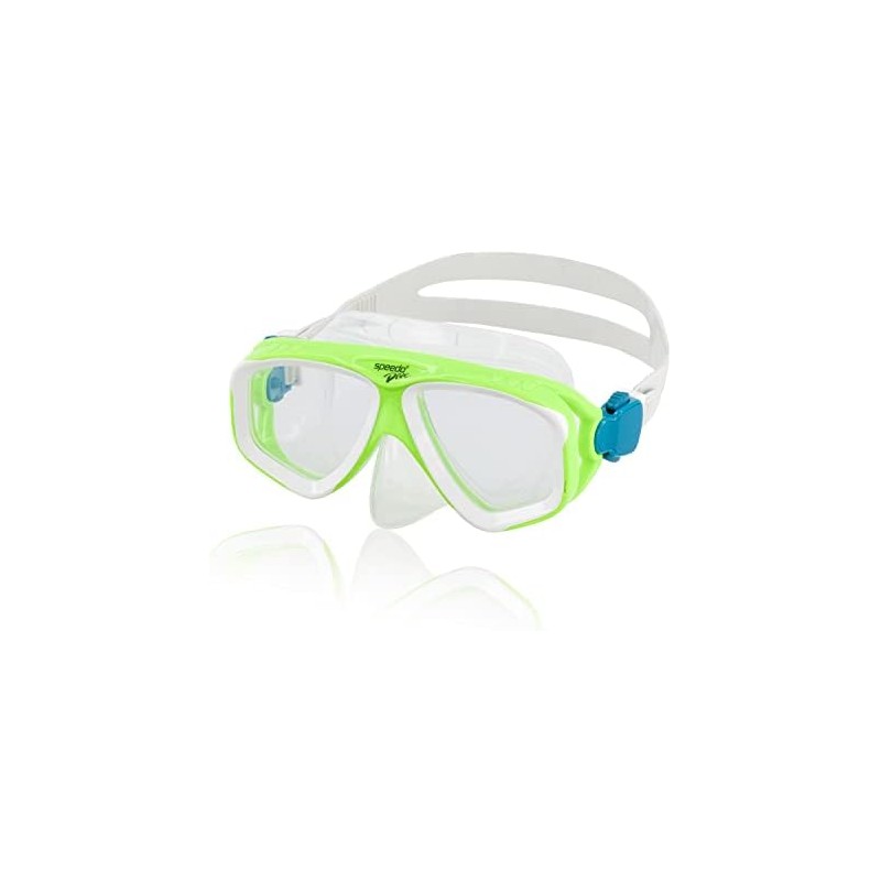 Speedo Unisex-Child Swim Snorkel Dive Mask Anti-Fog with Nose Cover