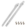 HELPMATE Roller Slide Guides 350 mm 1 Pair Set of