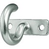 TRUSCO Plate Hook, Stainless Steel, D Dimensions 0.2 inches (6 mm), TPTF6, 1 x 20 Pieces (Case Sale)