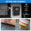 BKNOOU Large Key Lock Box for Outside Wall Mount Lockbox