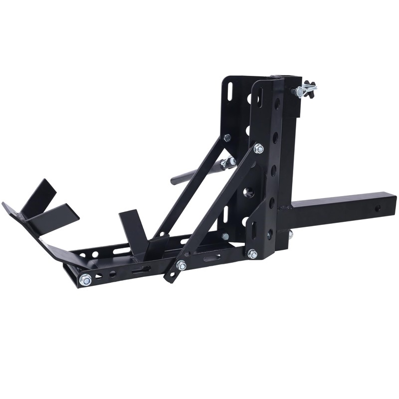 800LBS Motorcycle Trailer Hitch Scooter Hauler Mount Rack 2" Motorcycle