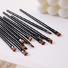 100 PCS Compact Eyebrow, Lip, and Eye Shadow Makeup Brush