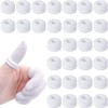 BTGOU 30pcs Bobs Thumb Bandage Finger Bandage Tubular White Cotton