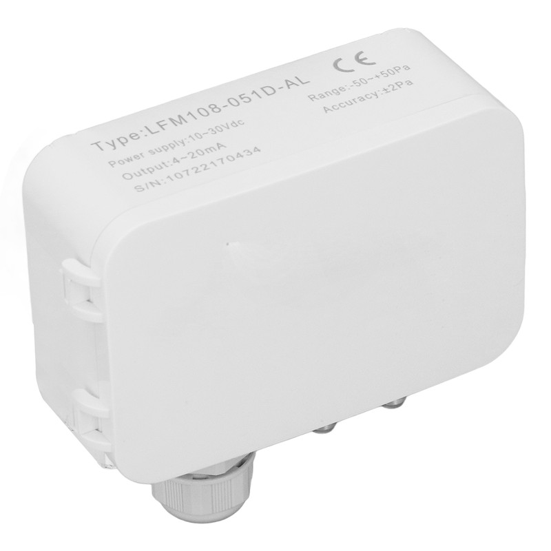 Differential Pressure Transmitter Temperature Humidity Sensor Air Mositure Probe Monitor
