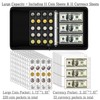 Ettonsun Coin Collection Book Holder for Collectors, 220 Large Pockets