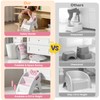 Folding Kids Step Stool for Bathroom and Potty Training,Anti-Slip, Anti-Tip