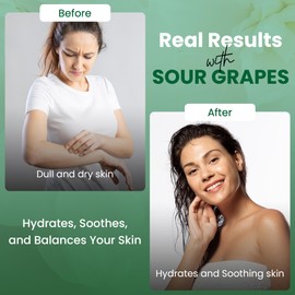 Grape Scented Body Wash for Women & Men | pH Balanced Shower Gel with Niacinamide & Hyaluronic Acid | Hydrating, Vegan, Skin Smoothing Cleanser – 100ml