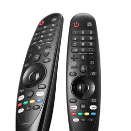 Magic Remote for LG UHD OLED QNED NanoCell Webos Smart TV Magic Remote Control Replacement AKB75855501 AN-MR20GA MR19BA MR21 MR22 MR23 MR24 GA GN GC MR18BA MR650A, with Voice and Pointer Function