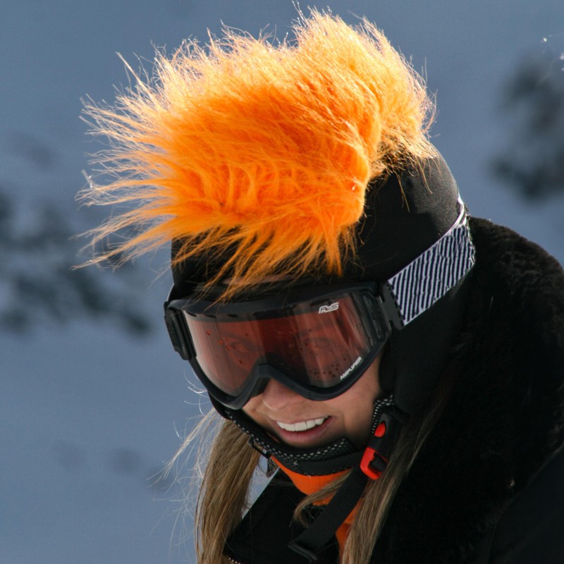COOLCASC® Universal Helmet Cover Orange Hair