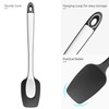 U-Taste Extra-Long 600ºF Heat Resistant Spatula Spoon: 14" Silicone Spoonula