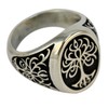 Genuine Solid 925 Sterling Silver Tree of Life Ring for