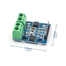 Youmile 5PCS L9110S DC Stepper Motor Driver Controller Board 2.5-12V H-Bridge For Arduino With Dupont Cable Male to Female 30 PIN,28AWG Wire