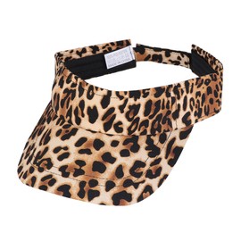 SAFIGLE 1pc Leopard Print Cap Cheetah Visor Wide Brim Visor Leopard Pattern Cap Visor Mens Visor Hat Men Hat Cachuchas para Hombre Gorro Hombres Stylish Cap Mens Visors Plastic