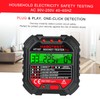 KKnoon Socket Tester with Voltage Display 90-250 V Socket Tester