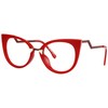 Zeelool Cat Eye Glasses Frame for Women Jacqueline FP0669-01 Red