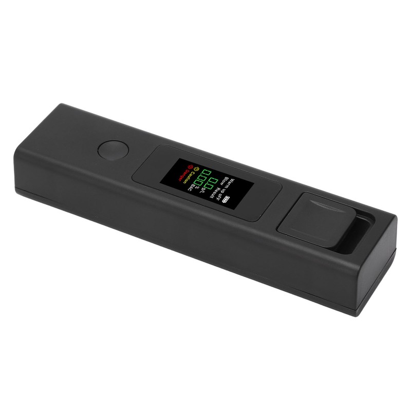 Portable Drunk Tester High Accuracy LCD Display Breathalyzer Rechargeable Air