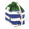M Drawstring Bag, Made in Japan, Handmade, Kindergarten, School Entrance