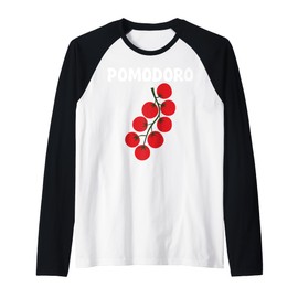 Pomodoro Freschi Fresh Tomatoes Italian Summer Tomatoes Raglan Baseball Tee