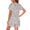 ENJOYNIGHT Womens Pajama Shorts Sets Cotton Pjs Summer Cute Sleepwear