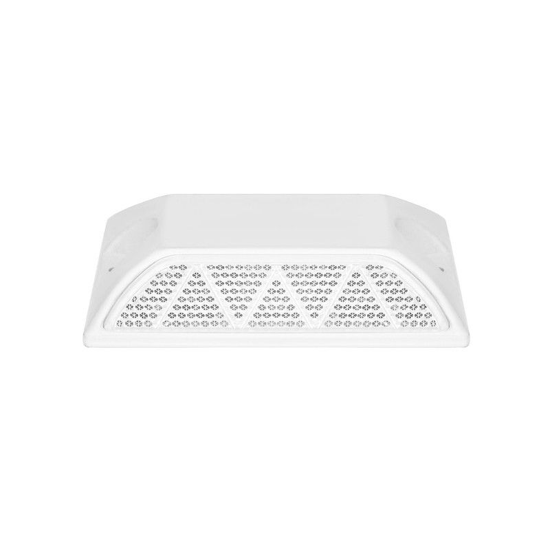 QWORK Road Reflectors, Pack of 10-4x4 Inch High-Reflectivity Driveway Reflectors