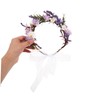Vaguelly Daisy Headband Floral Hair Vine Lightweight Wedding Flower Hairband