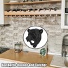 Wall Mount Bottle Opener,Bear Head Shape Bottle Opener,Cast Iron Bear