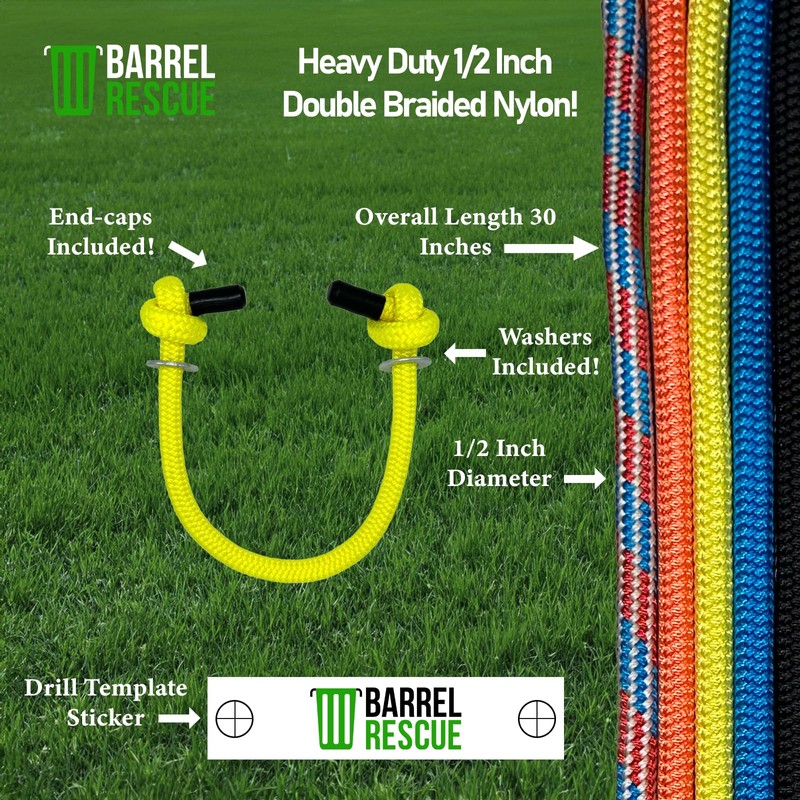 Barrel Rescue - Heavy Duty Premium All-Purpose Rope Handle (1,