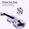 ADM Acoustic Violin for Kids Beginners,1/2 Size Acoustic Violin Fiddle