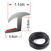 AutoXbert 10M Universal Car Wheel Fender Extension Rubber Moulding Flare