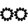 BestPysanky 24 Matte Blackboard Plastic Easter Eggs, Each 2.25 Inches