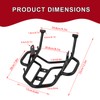 WORLDMOTOP Motorcycle Rear Luggage Rack Tail Storage Rack Cargo Replacement