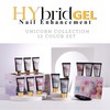HYBA UNICORN Hybrid Gel Nail Polish, Single Tube (Celestial Cream)