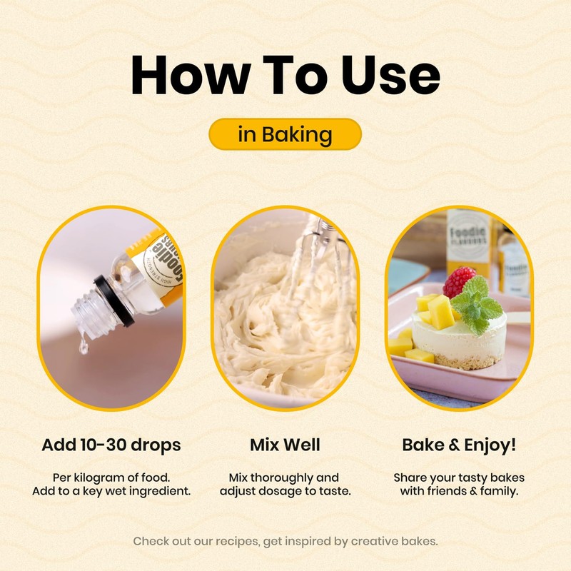 Foodie Flavours Natural Mango Flavouring, High Strength - 15ml