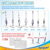 KEEPOW Steam Mop Replacement Pads 2 Pack Compatible with Shark