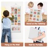Godery Large Visual Schedule for Kids Chore Reward Chart,Bedtime Routine