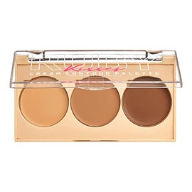 Ruby Kisses Paleta De Contorno 3 En 1: Contorno, Corrector E Iluminador. Mini Paleta Todo En Uno, De Larga Duración Y Fácil De Difuminar. Paleta De Co