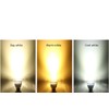 HOROACE 6Pcs GU10 Day White LED Bulbs Long Neck, Aluminum