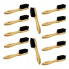 Lobo Profesional Cepillo Limpiador Madera Barberia Cerdas Suaves 12pzas